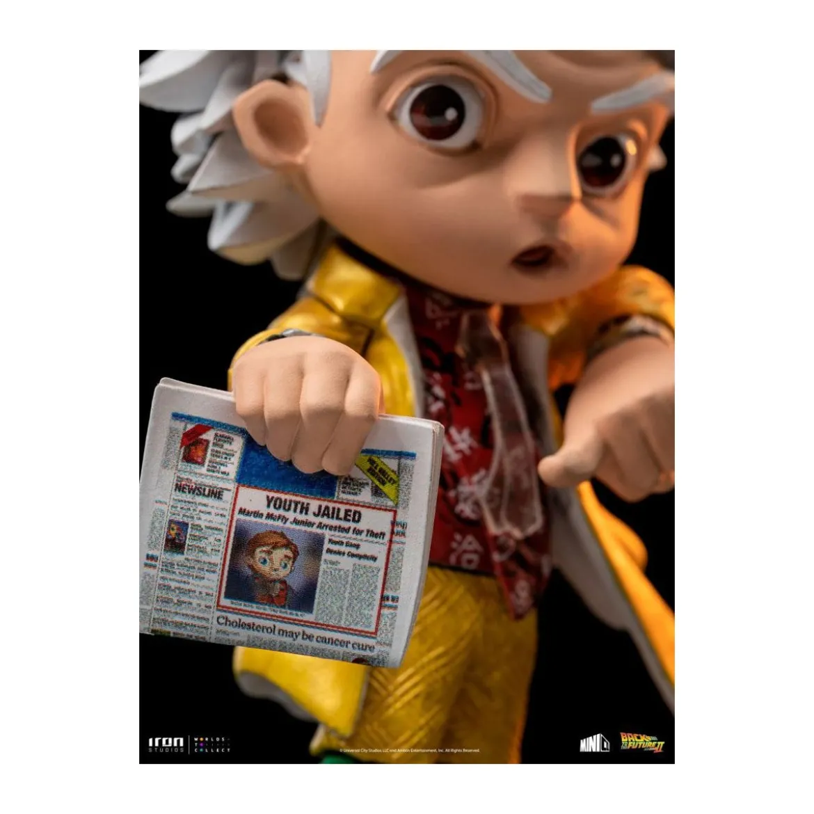 Iron Studios - Doc Brown Retour vers le Futur 2 - Mini Co.