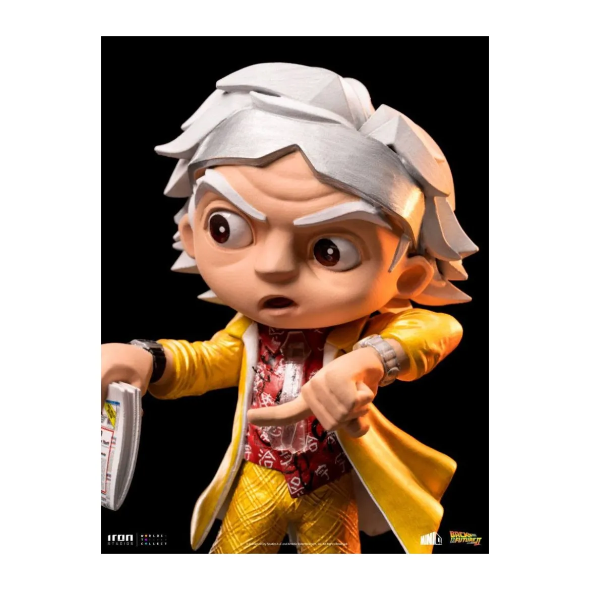 Iron Studios - Doc Brown Retour vers le Futur 2 - Mini Co.
