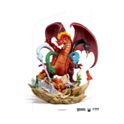 Iron Studios Dungeons & Dragons - statuette 1/20 Demi Art Scale Tiamat Battle