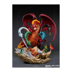Iron Studios Dungeons & Dragons - statuette 1/20 Demi Art Scale Tiamat Battle