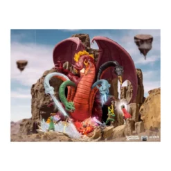 Iron Studios Dungeons & Dragons - statuette 1/20 Demi Art Scale Tiamat Battle