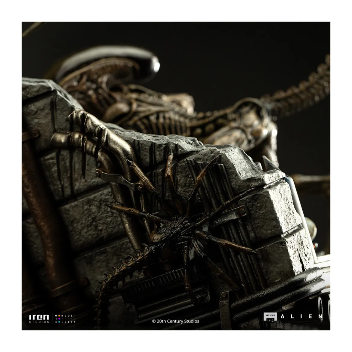 Iron Studios Ellen Ripley and Dog Alien - Art Scale 1/10 - Alien 3