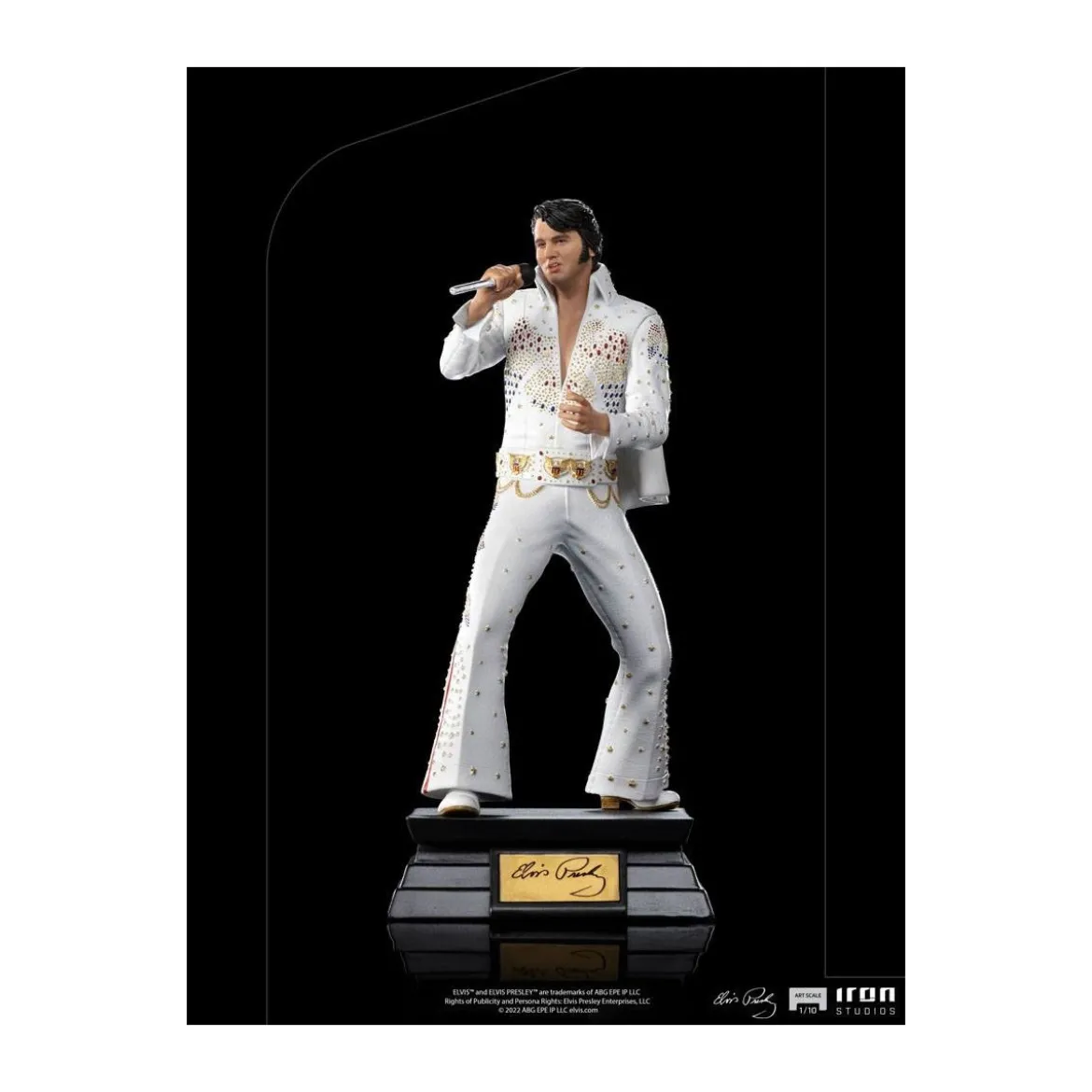 IRON STUDIOS - Elvis Presley 1973 1/10 Deluxe Art Scale