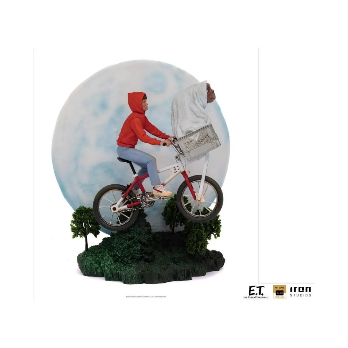 Iron Studios - ET & Elliot - E.T. The Extra-Terrestrial 1/10 Deluxe Art Scale