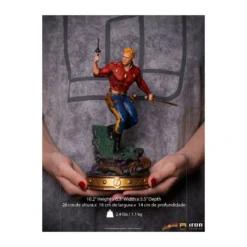 Iron Studios - Flash Gordon statuette 1/10 Deluxe Art Scale - Defenders of the Earth