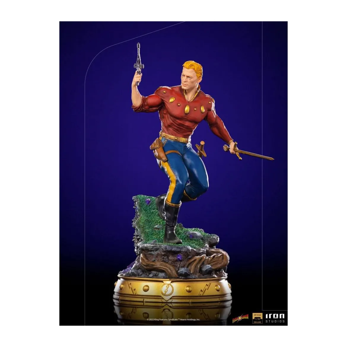 Iron Studios - Flash Gordon statuette 1/10 Deluxe Art Scale - Defenders of the Earth