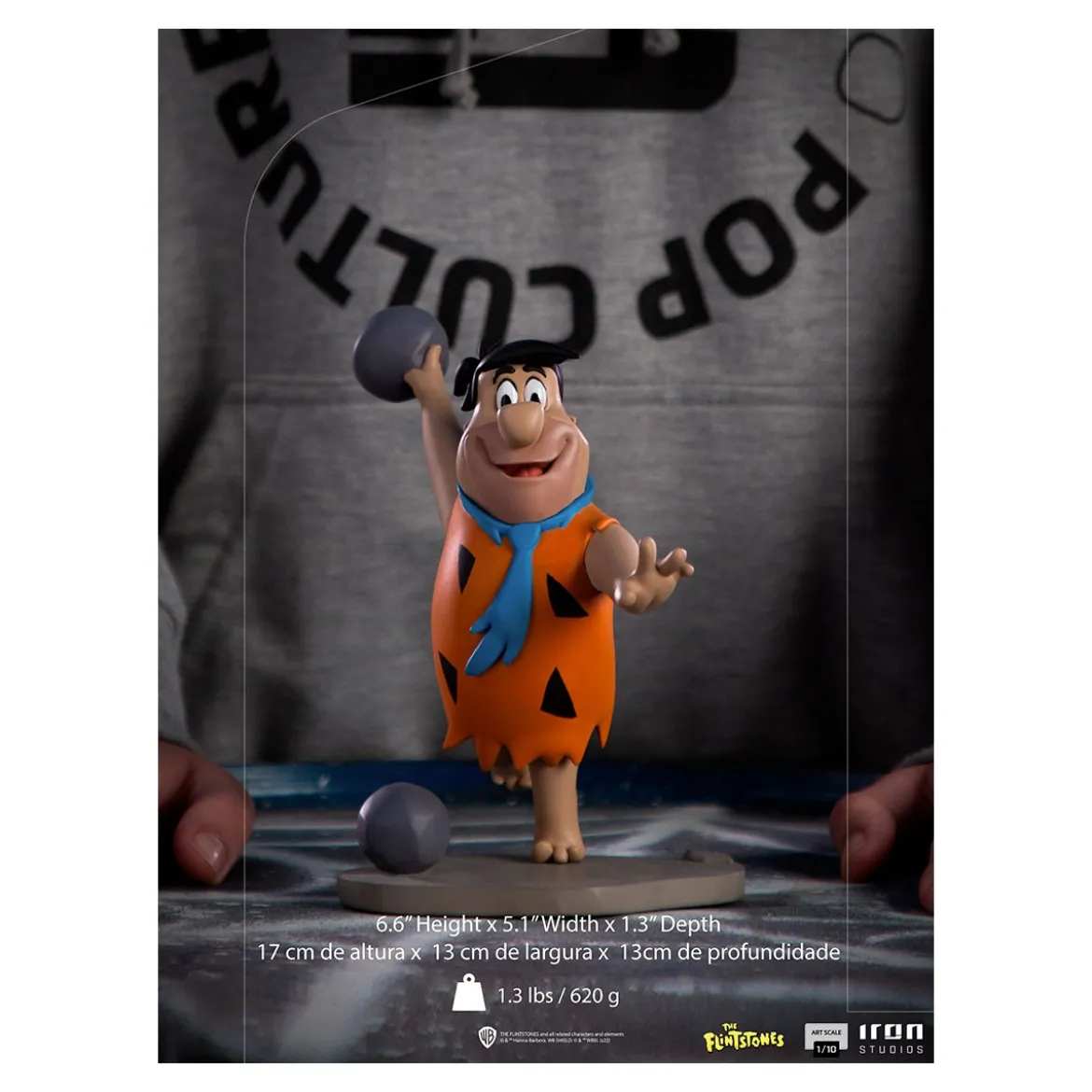 Iron Studios - Fred Flintstone - The Flintstones Bds Art Scale 1/10