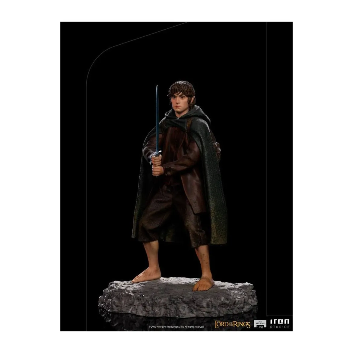 Iron Studios - Frodon - Frodo - Le Seigneur des Anneaux - LOTR statue BDS Art Scale 1/10
