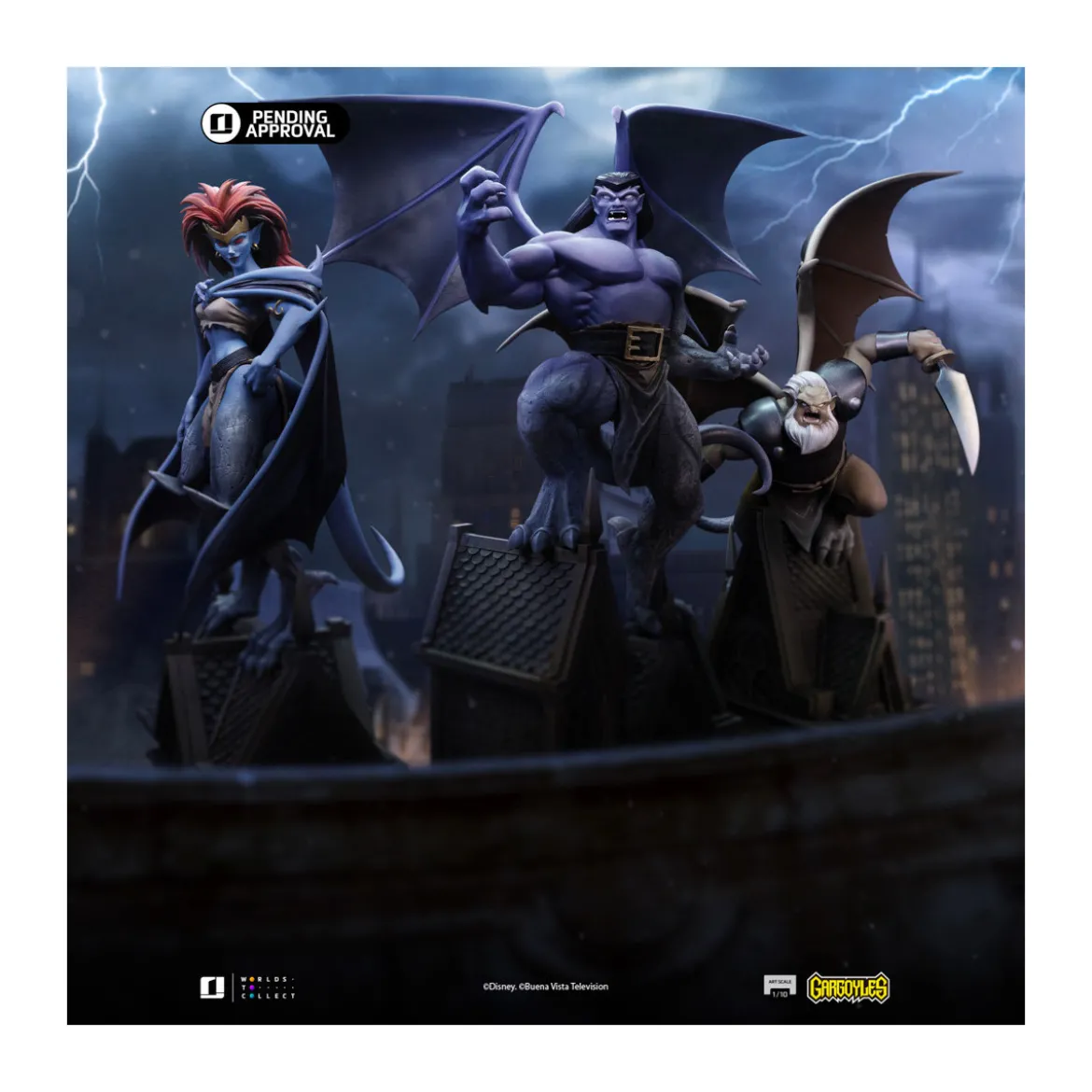 Iron Studios Gargoyles - Goliath Art Scale 1/10
