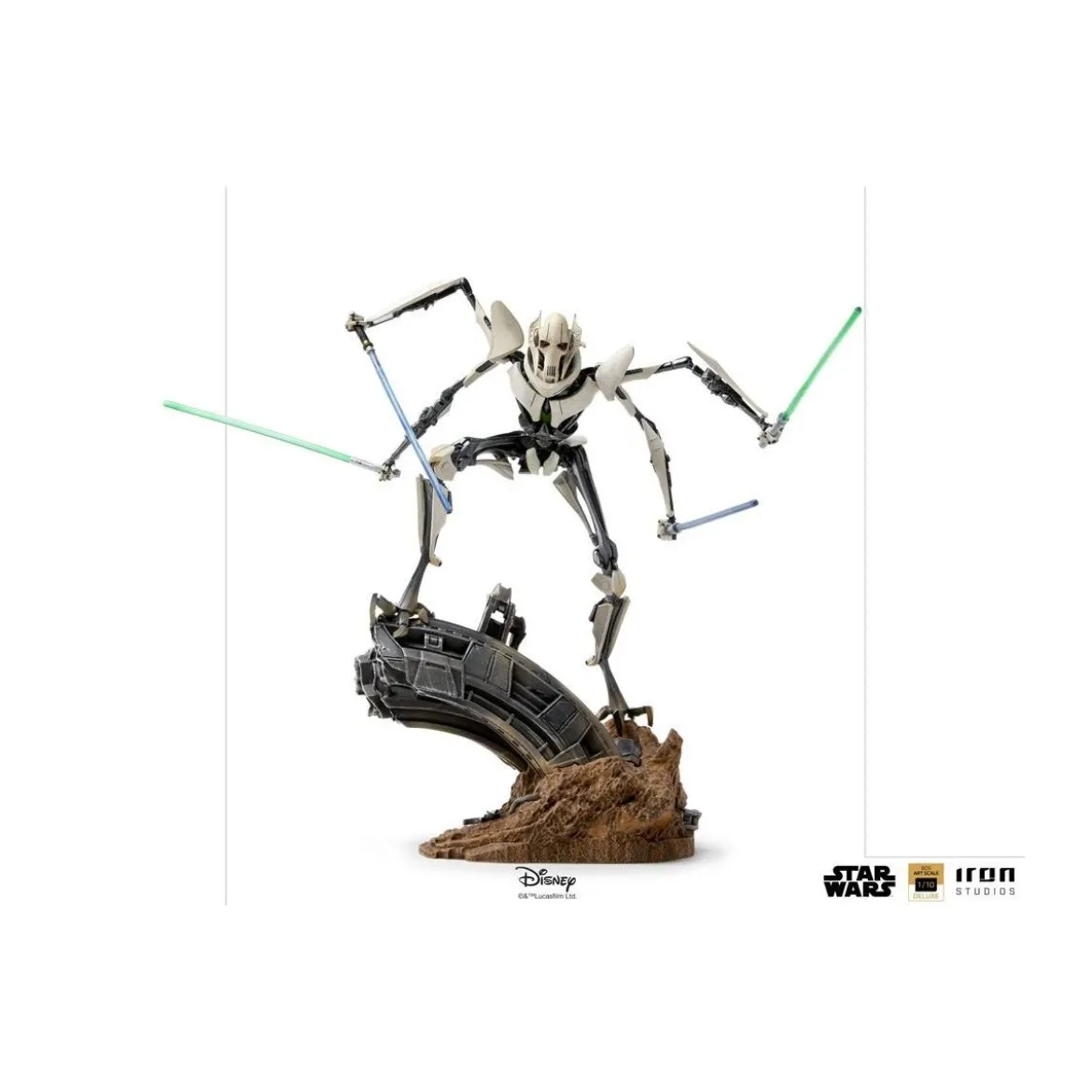 IRON STUDIOS - General Grievous BDS Art Scale 1/10 - Star Wars