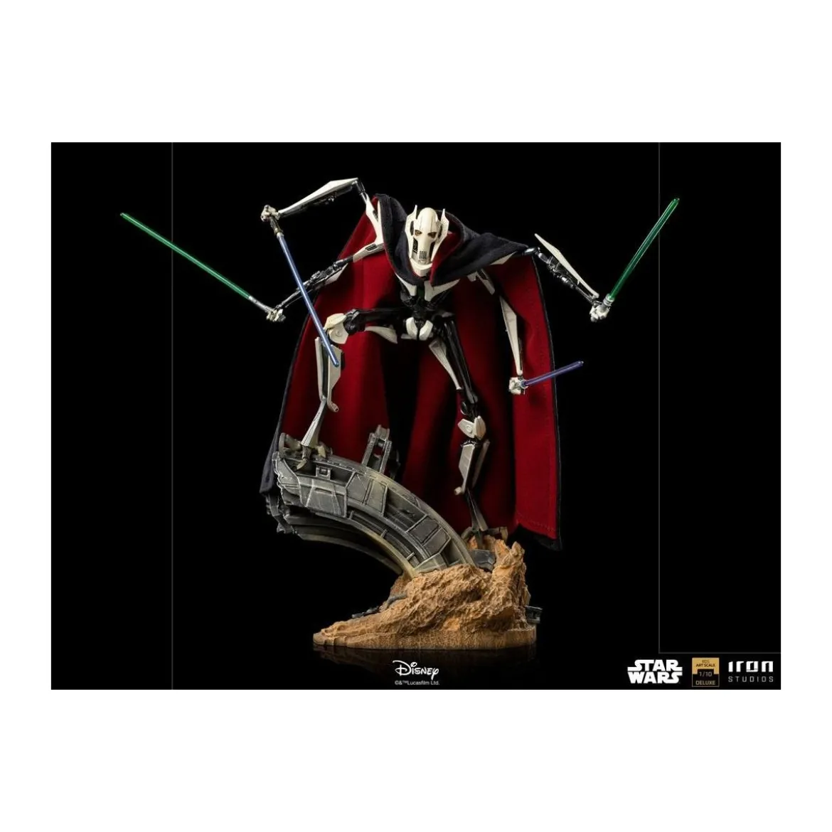IRON STUDIOS - General Grievous BDS Art Scale 1/10 - Star Wars