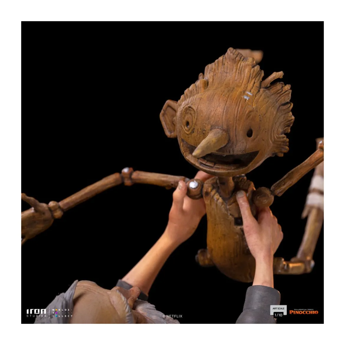 Iron Studios - Geppetto & Pinocchio BDS Art Scale 1/10 - Guillermo del Toro's Pinocchio