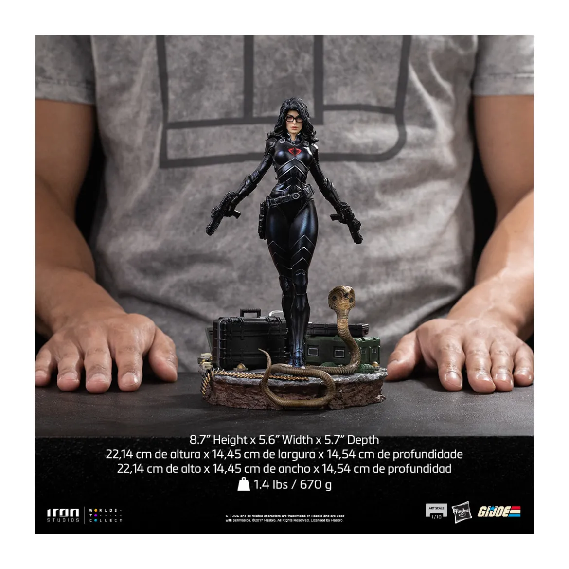 Iron Studios G.I.Joe - Baroness Art Scale 1/10