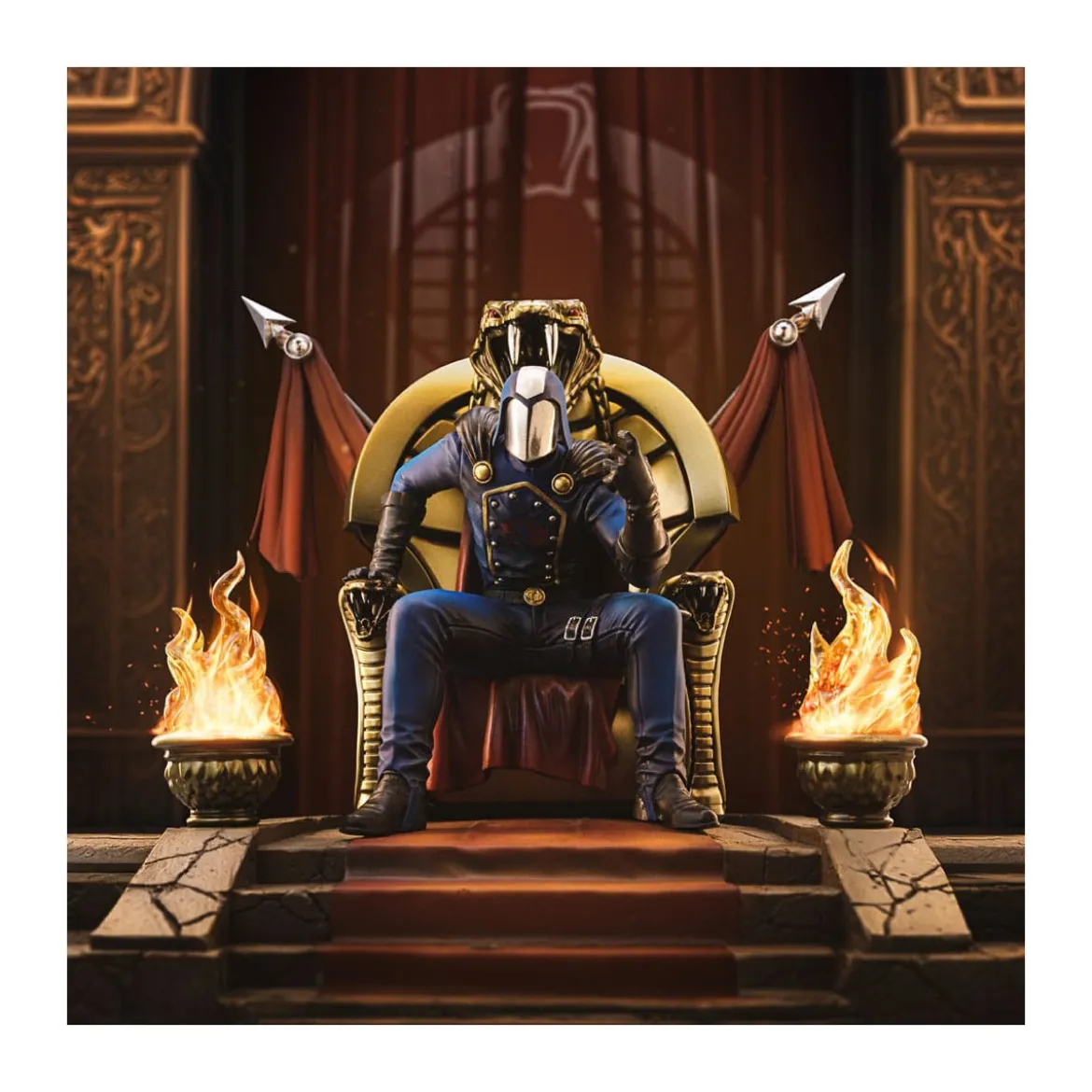 Iron Studios G.I.Joe - Cobra Commander BDS Art Scale 1/10