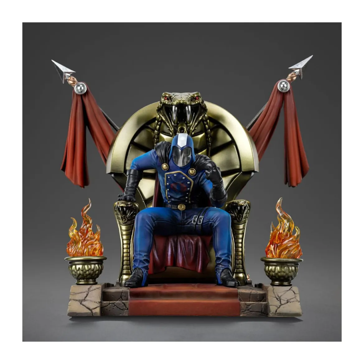 Iron Studios G.I.Joe - Cobra Commander BDS Art Scale 1/10