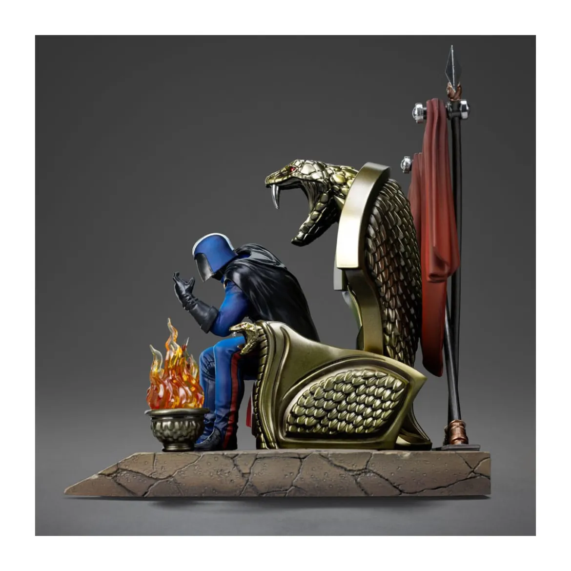 Iron Studios G.I.Joe - Cobra Commander BDS Art Scale 1/10