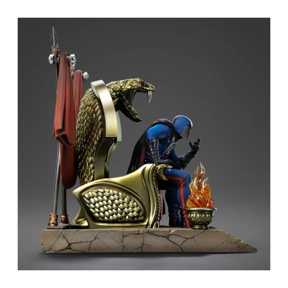 Iron Studios G.I.Joe - Cobra Commander BDS Art Scale 1/10