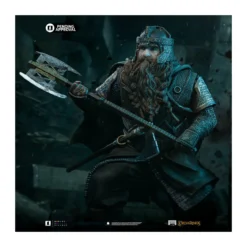Iron Studios - Gimli Unleashed - Le Seigneur des Anneaux - LOTR Unleashed Art Scale 1/10