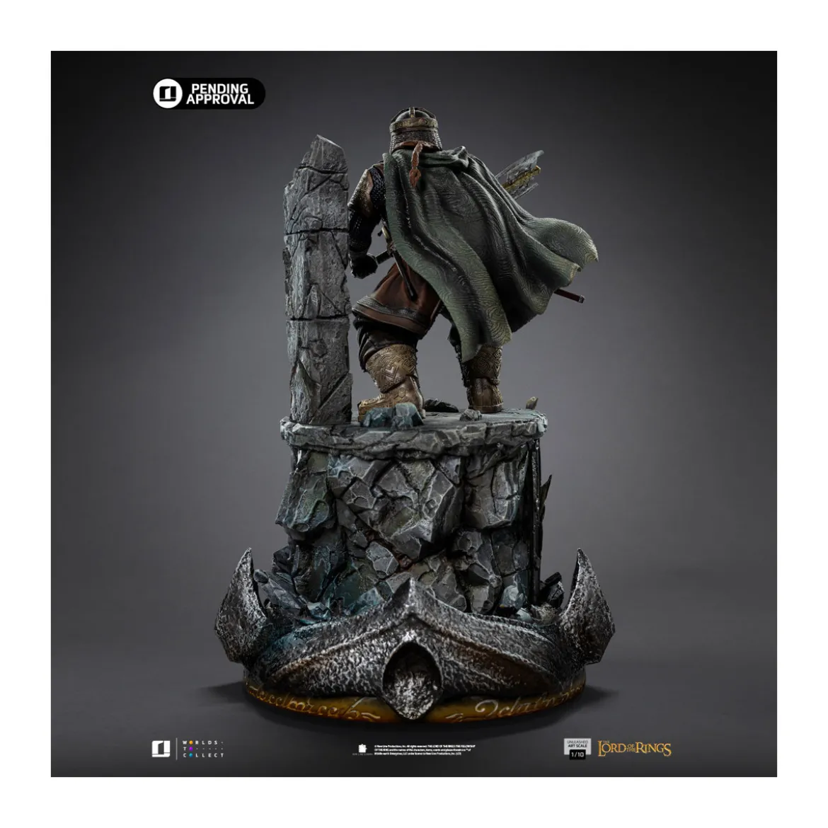 Iron Studios - Gimli Unleashed - Le Seigneur des Anneaux - LOTR Unleashed Art Scale 1/10