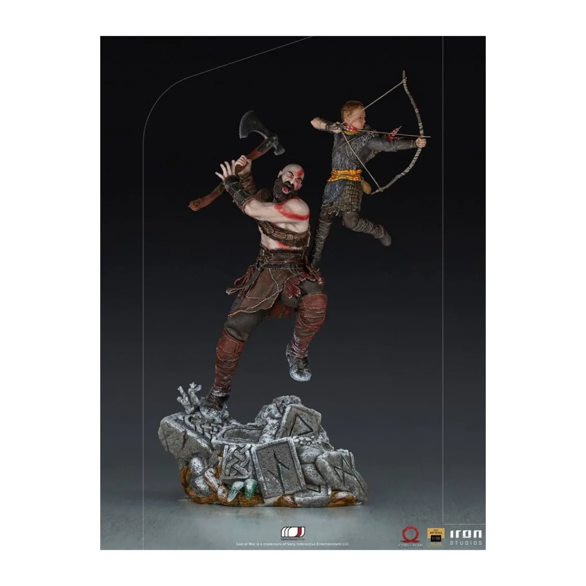 Iron Studios - God of War - Kratos & Atreus V2 - BDS Art Scale 1/10