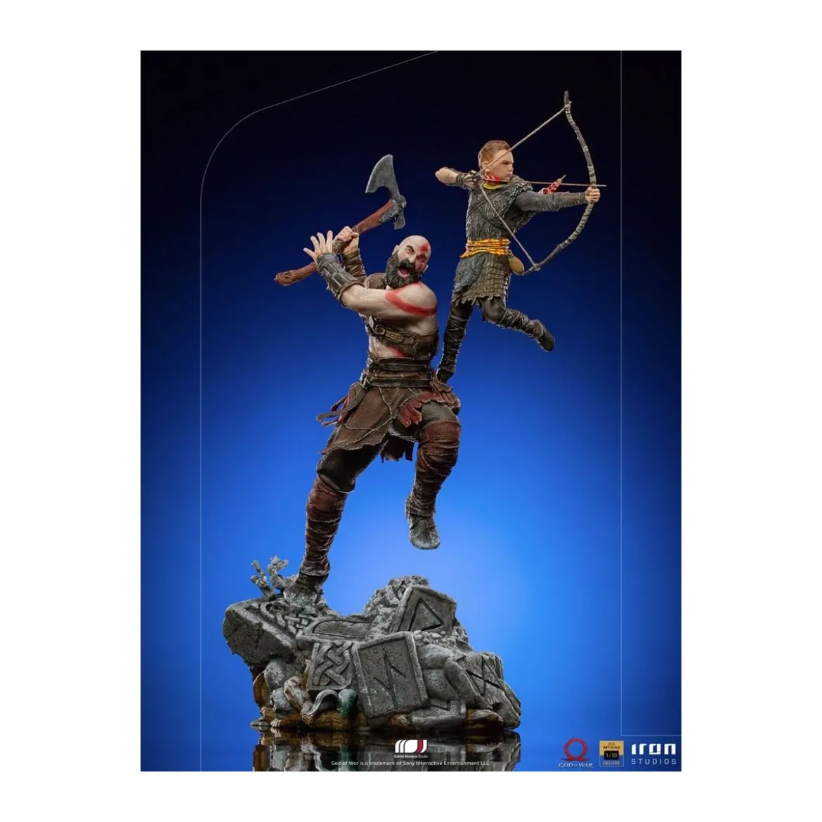 Iron Studios - God of War - Kratos & Atreus V2 - BDS Art Scale 1/10