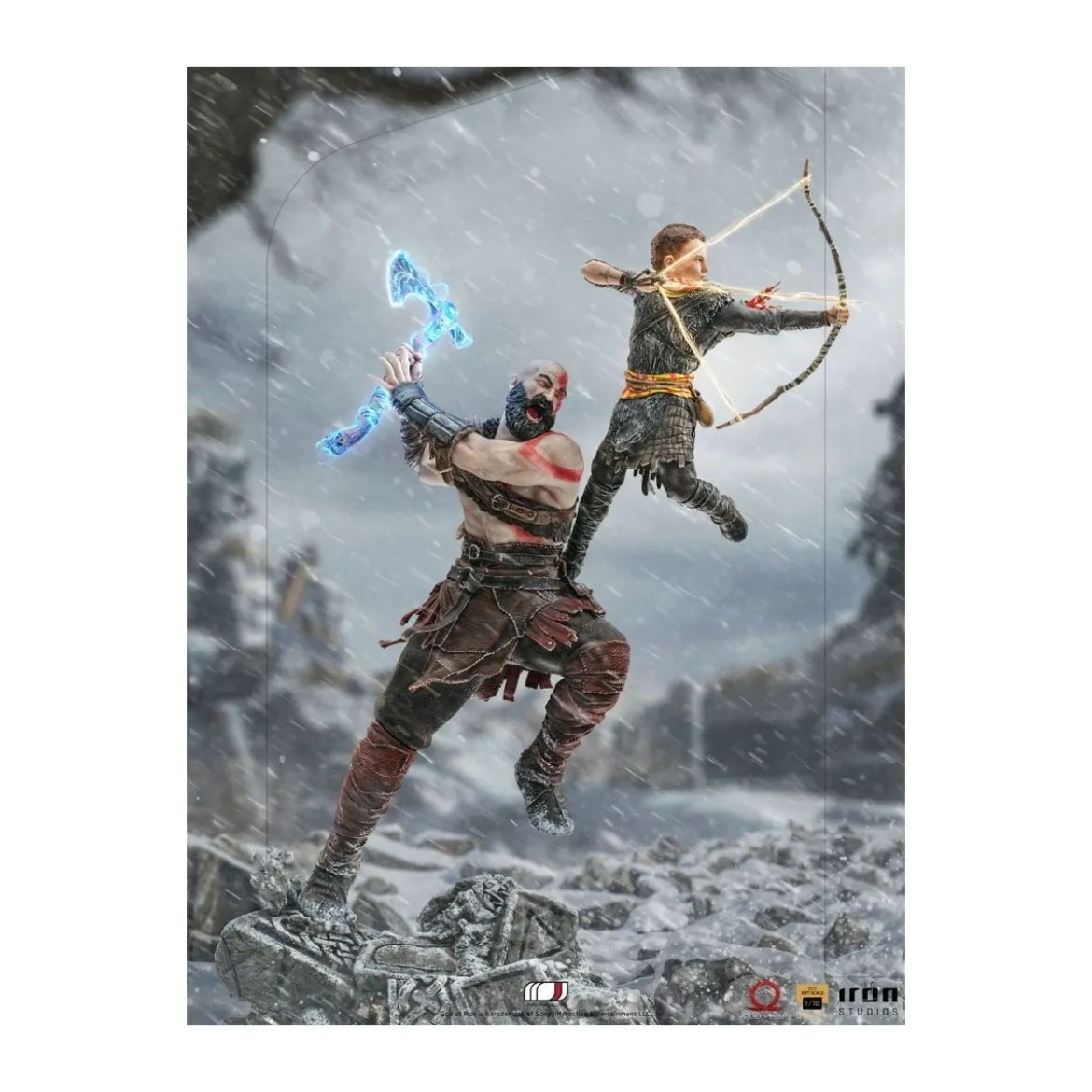 Iron Studios - God of War - Kratos & Atreus V2 - BDS Art Scale 1/10