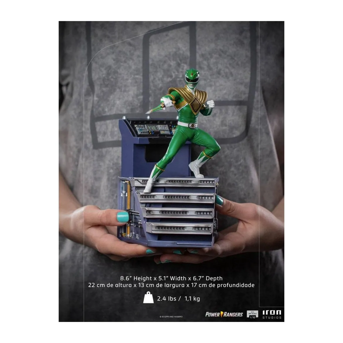 Iron Studios - Green Ranger - Power Rangers BDSArt Scale 1/10