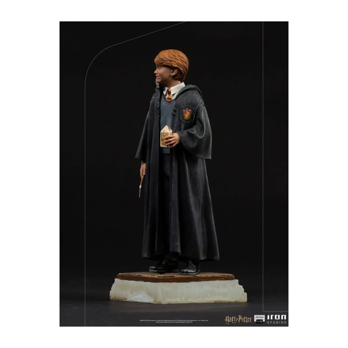 Iron Studios - Harry Potter a l'ecole des sorciers - Ron Weasley BDS Art Scale 1/10