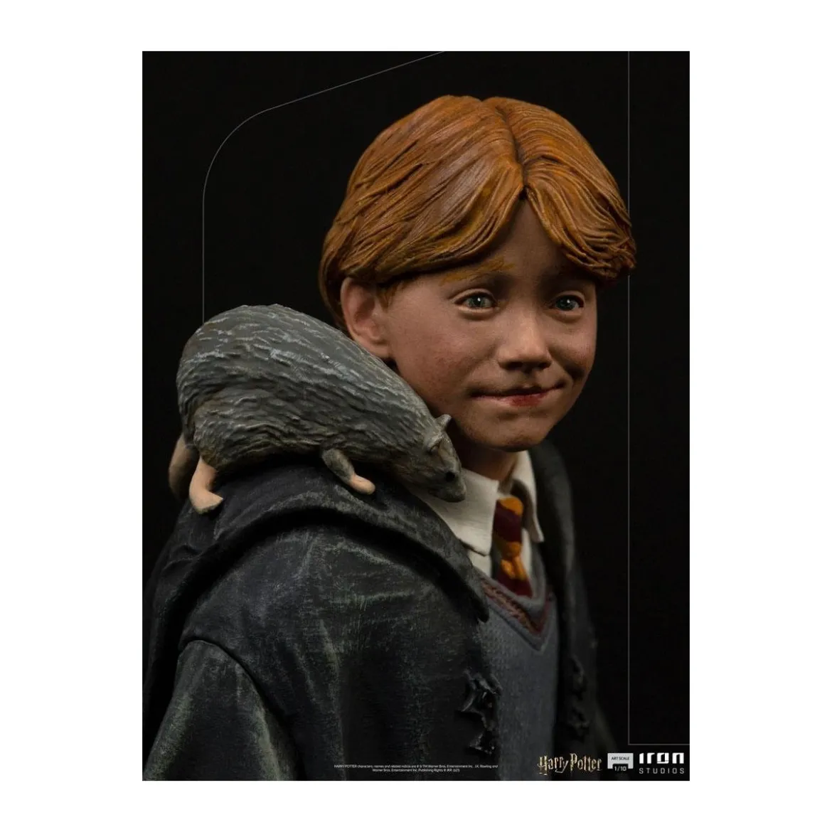 Iron Studios - Harry Potter a l'ecole des sorciers - Ron Weasley BDS Art Scale 1/10