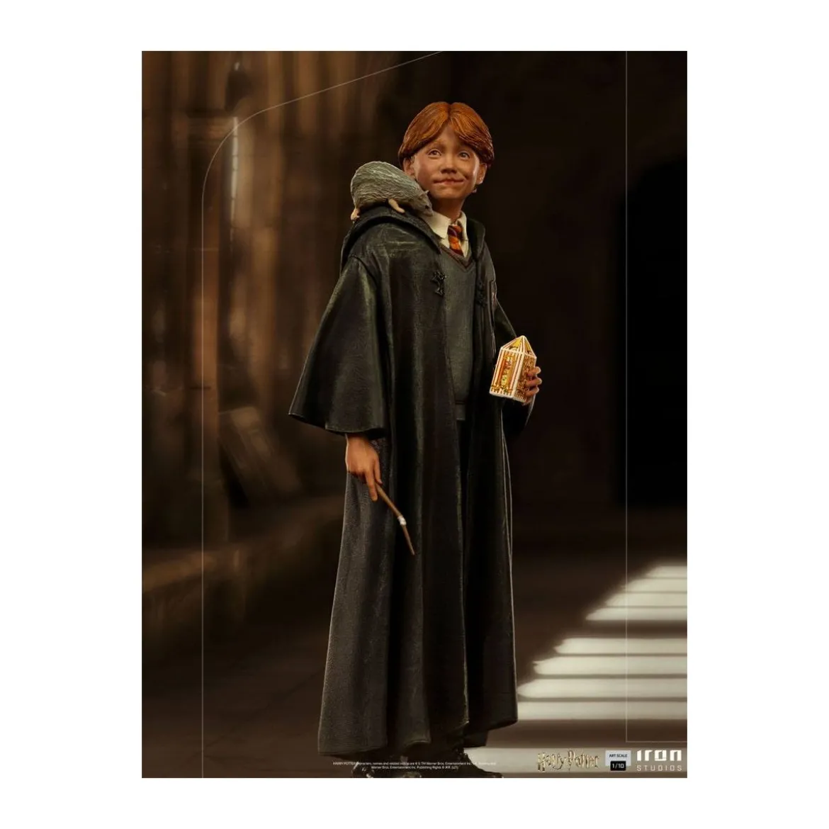 Iron Studios - Harry Potter a l'ecole des sorciers - Ron Weasley BDS Art Scale 1/10