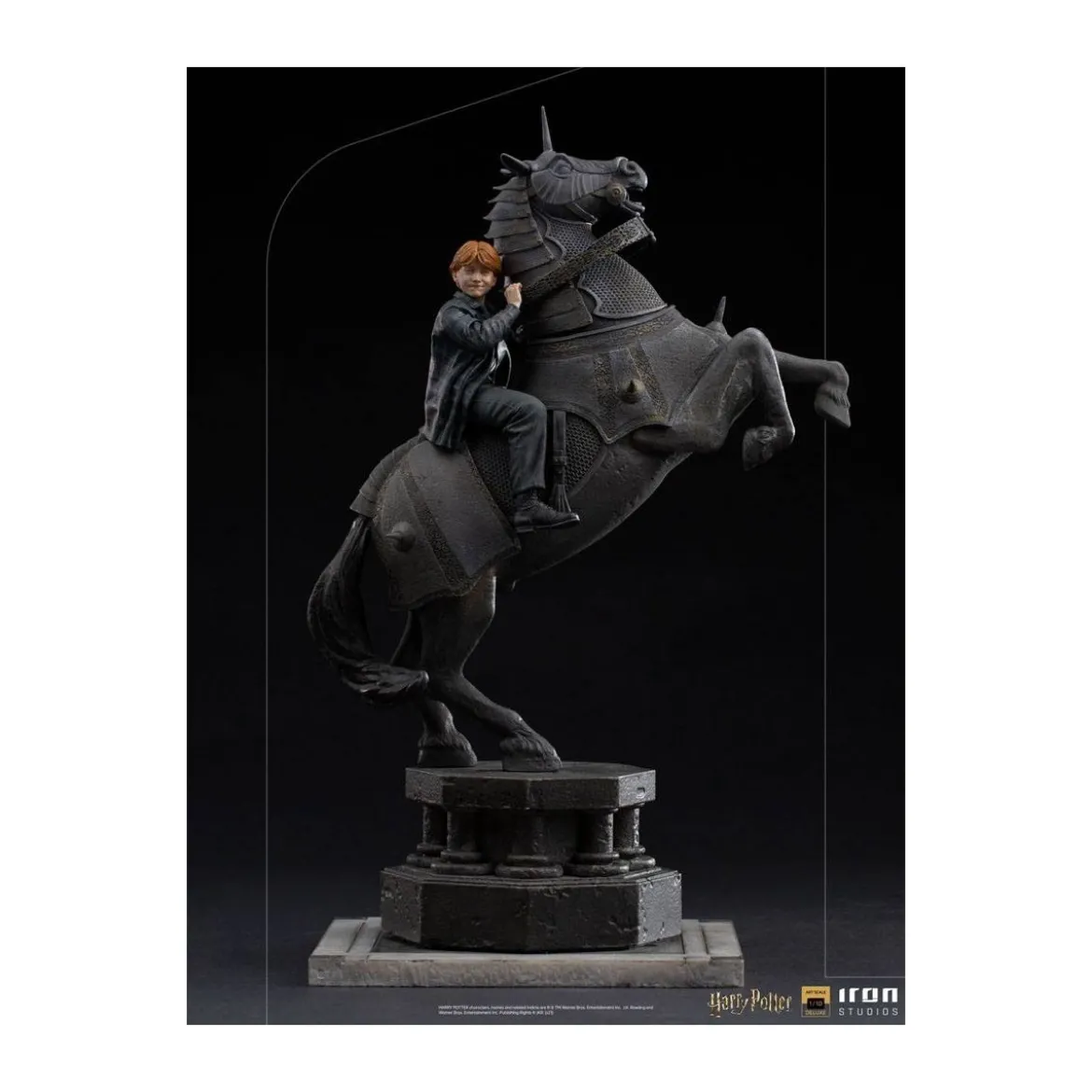 Iron Studios - Harry Potter - Ron Weasley at the Wizard Chess BDS Deluxe Art Scale 1/10