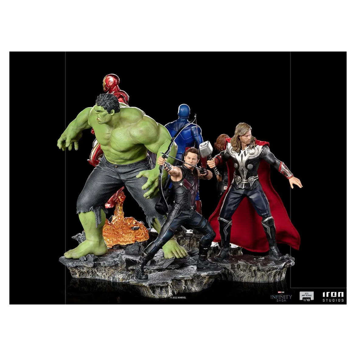 Iron Studios - HAWKEYE - Battle of NY The Infinity Saga 1/10 BDS Art Scale