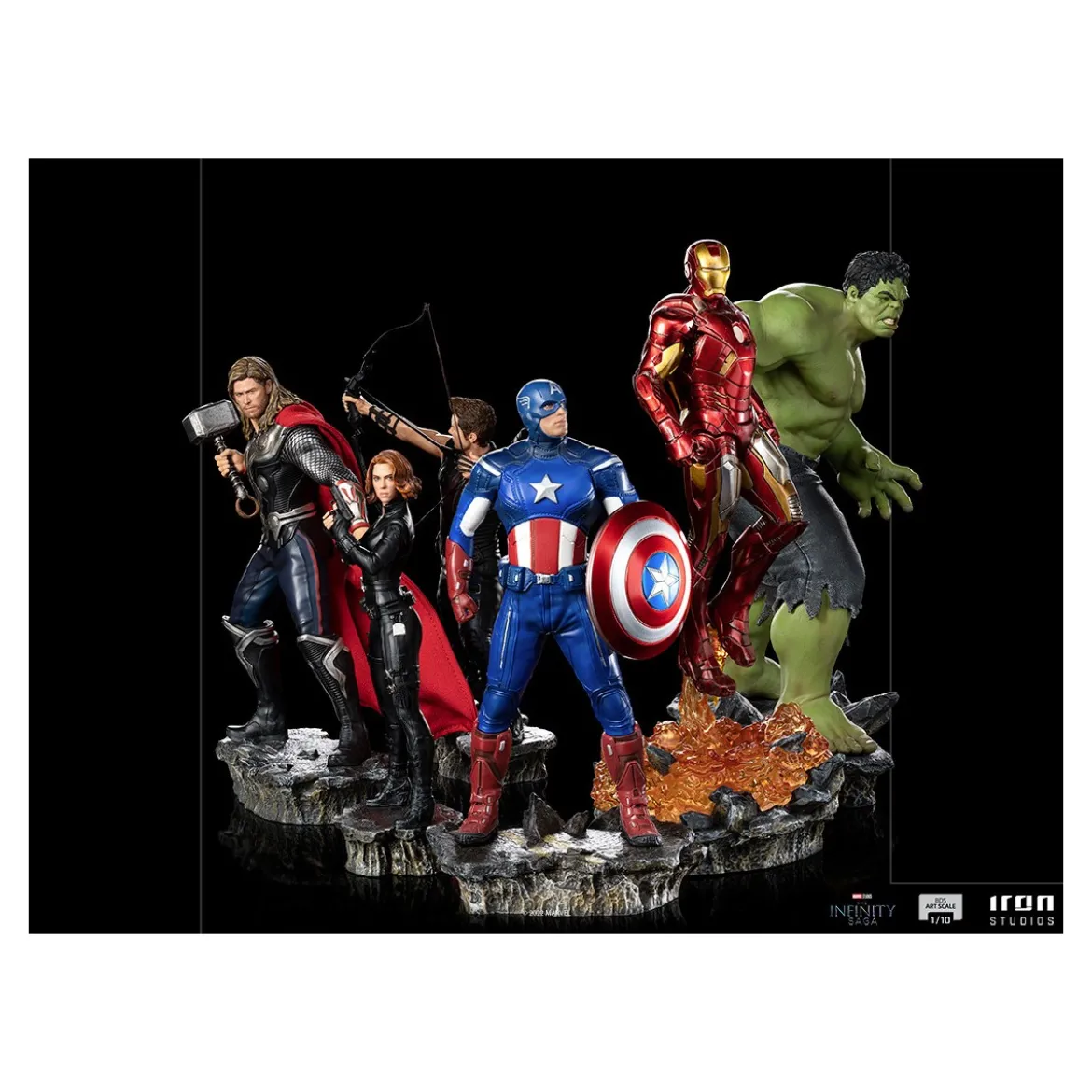 Iron Studios - HAWKEYE - Battle of NY The Infinity Saga 1/10 BDS Art Scale