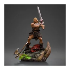 Iron Studios - HE-MAN UNLEASHED Deluxe Art Scale 1/10 - Masters of the Universe - Les Maitres de l'Univers