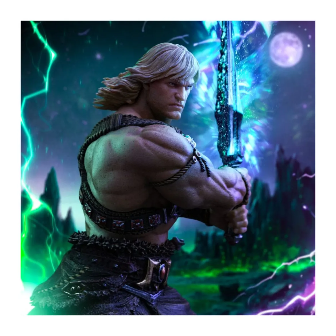 Iron Studios - HE-MAN UNLEASHED Deluxe Art Scale 1/10 - Masters of the Universe - Les Maitres de l'Univers