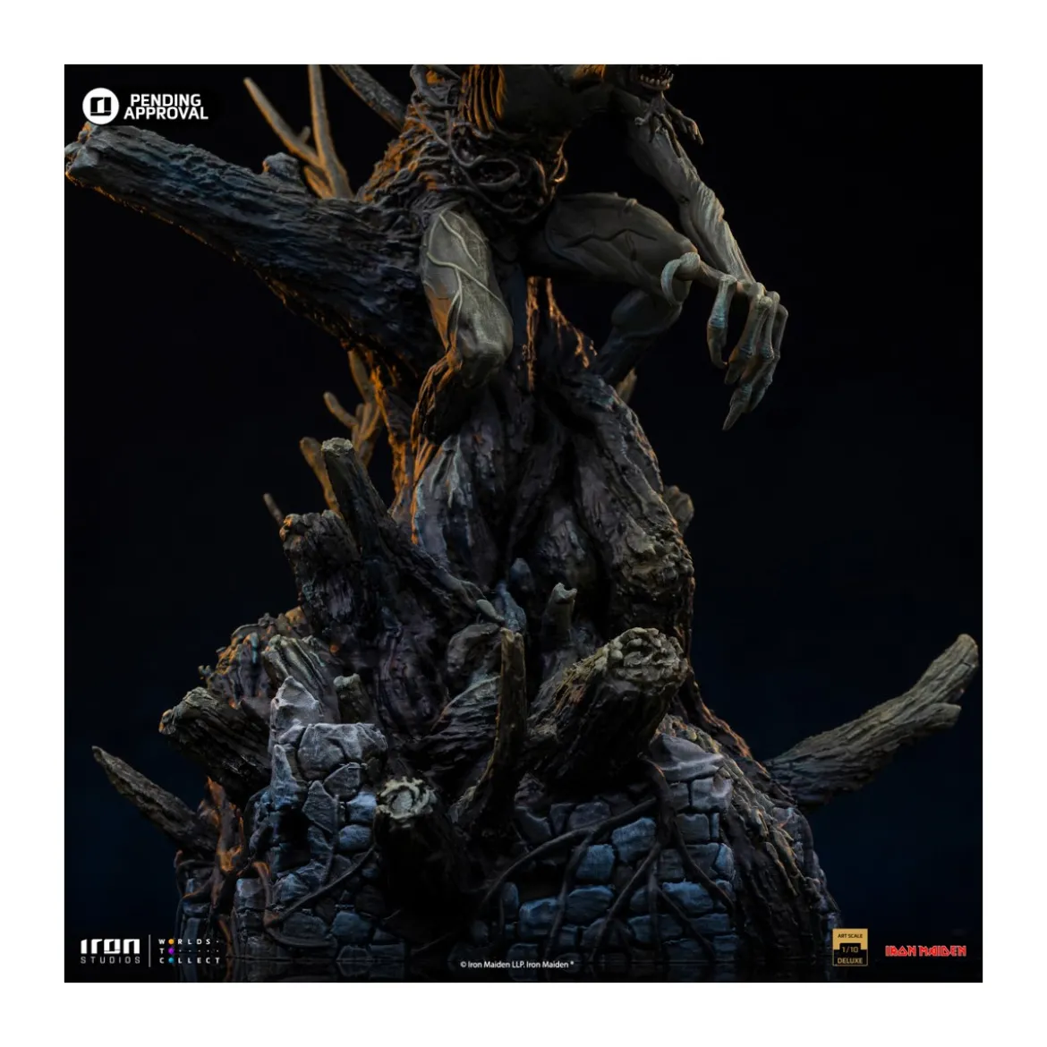 Iron Studios Iron Maiden - Fear of the Dark 1/10 Deluxe Art Scale