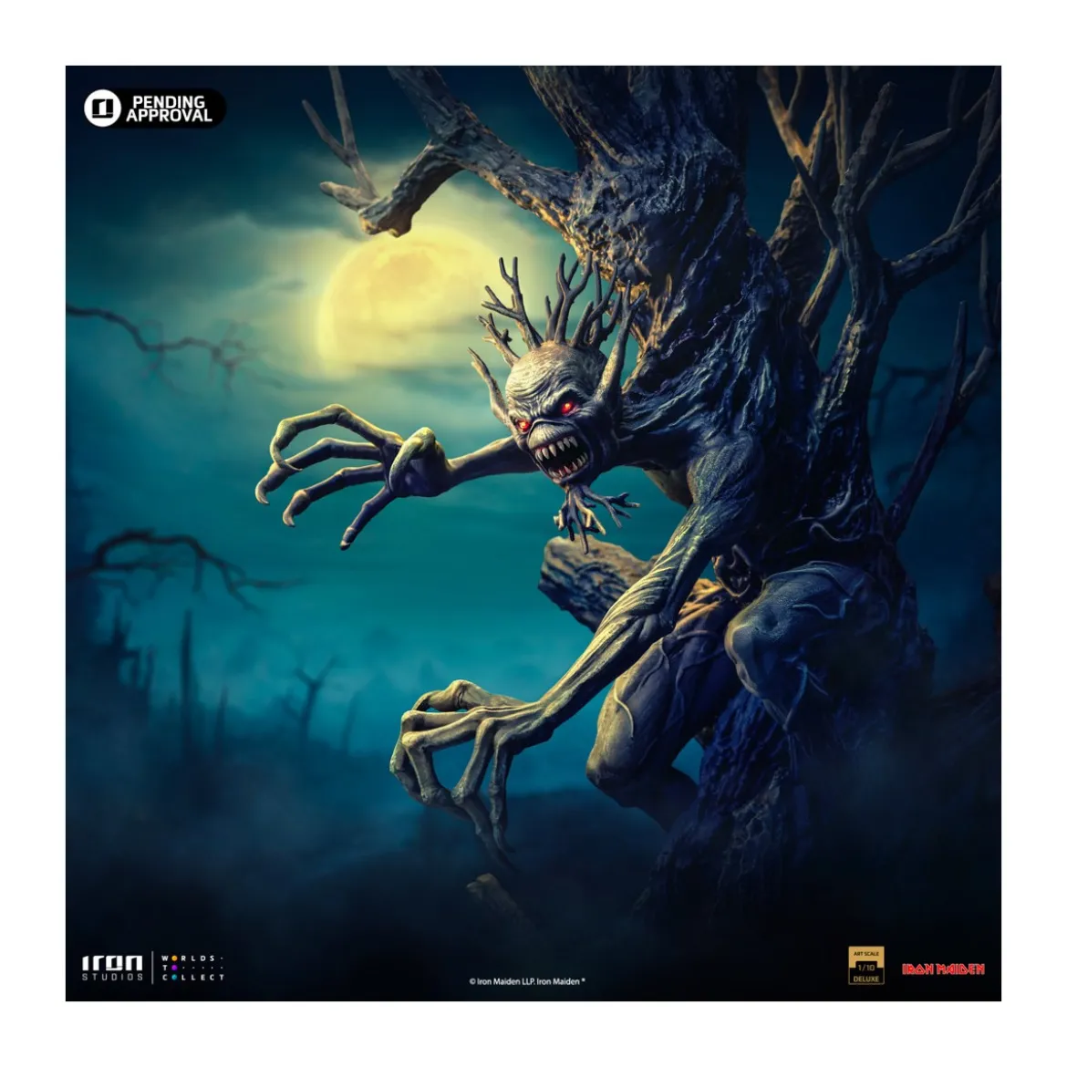 Iron Studios Iron Maiden - Fear of the Dark 1/10 Deluxe Art Scale
