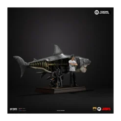 Iron Studios - JAWS - Steven Spielberg (Jaws 50th Anniversary) Deluxe Art Scale1/10 - Les dents de la mer
