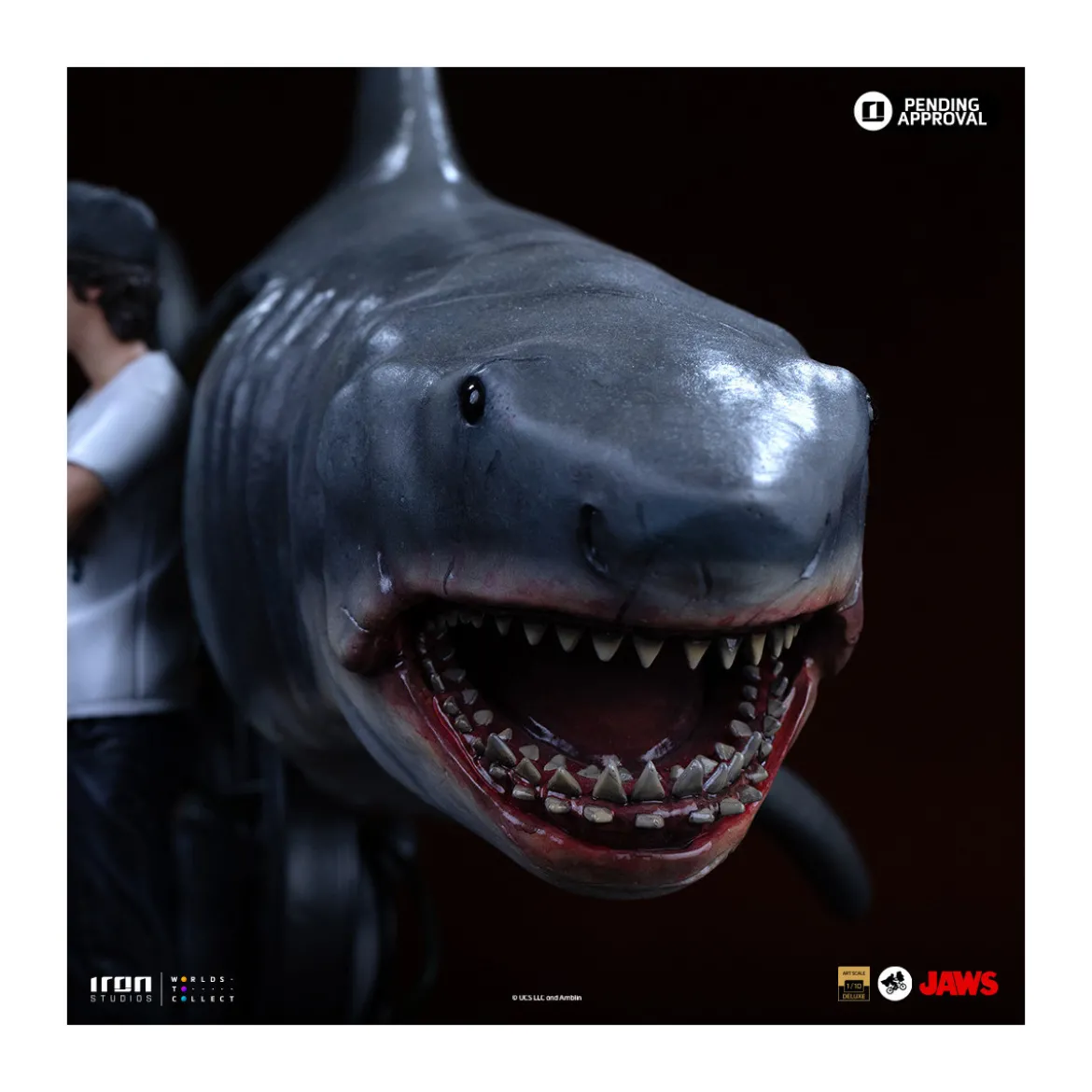 Iron Studios - JAWS - Steven Spielberg (Jaws 50th Anniversary) Deluxe Art Scale1/10 - Les dents de la mer