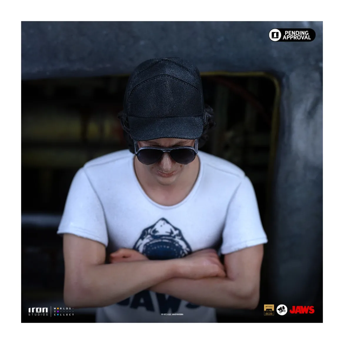 Iron Studios - JAWS - Steven Spielberg (Jaws 50th Anniversary) Deluxe Art Scale1/10 - Les dents de la mer
