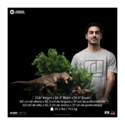 Iron Studios - Jurassic Park Demi Art Scale T-Rex Chase 1/20