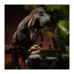 Iron Studios - Jurassic Park Demi Art Scale T-Rex Chase 1/20