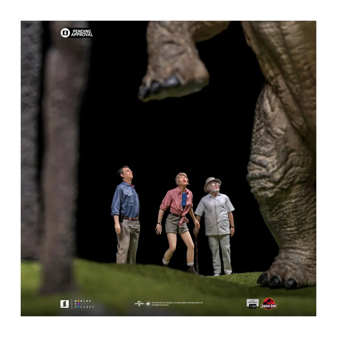 Iron Studios - Jurassic Park - Welcome to Jurassic Park Demi Art Scale 1/20 Special Edition
