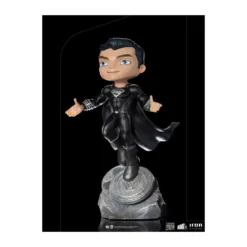 Iron Studios - Justice League Deluxe Superman Black - Mini Co.