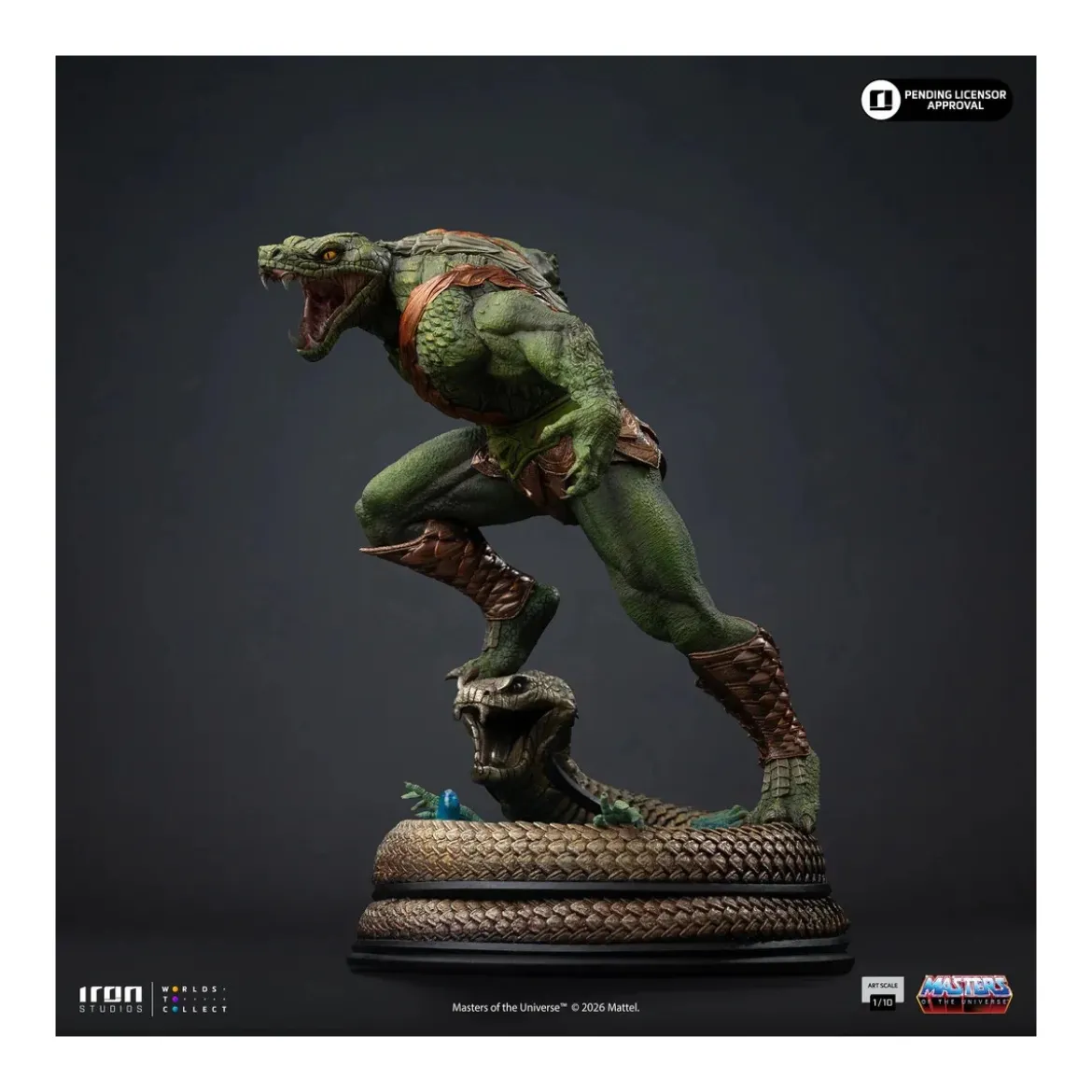Iron Studios - Kobra Khan Art Scale 1/10 - Masters of the Universe - Les Maitres de l'Univers