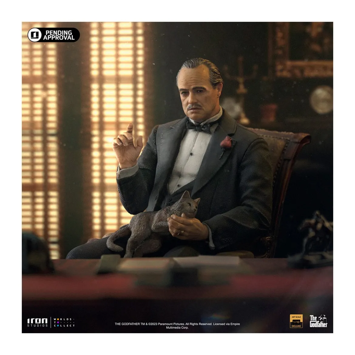 Iron Studios - Le Parrain - Don Vito Corleone 1/10 Deluxe Art Scale