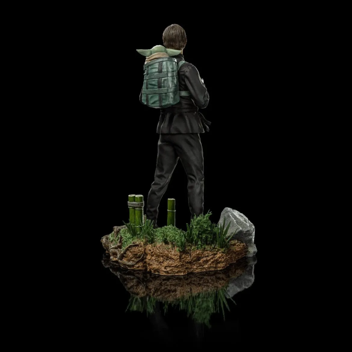 IRON STUDIOS - Luke Skywalker and Grogu Training 1:10 BDS Art Scale 1/10 - Star Wars The Book of Boba Fett