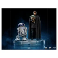 IRON STUDIOS - Luke Skywalker & Grogu BDS Art Scale 1/10 - Star Wars The Mandalorian