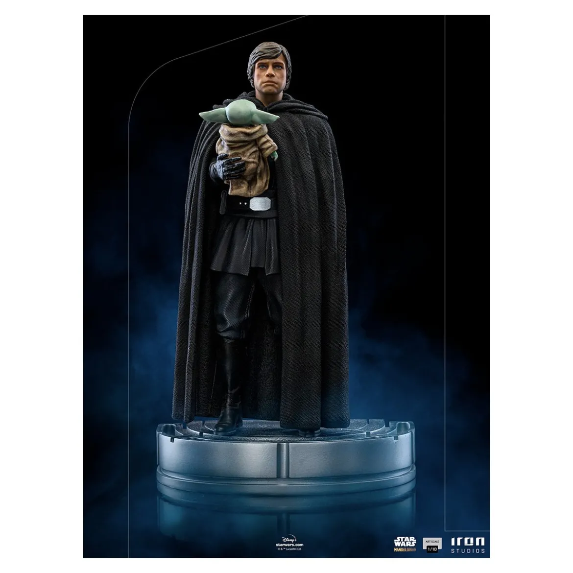 IRON STUDIOS - Luke Skywalker & Grogu BDS Art Scale 1/10 - Star Wars The Mandalorian