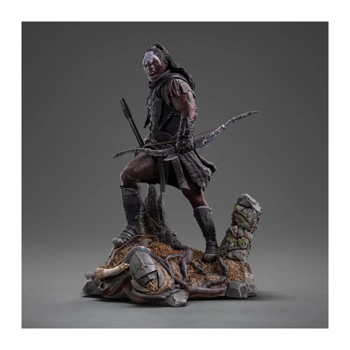 Iron Studios - Lurtz, Uruk-Hai Leader - Le Seigneur des Anneaux - LOTR BDS Art Scale 1/10